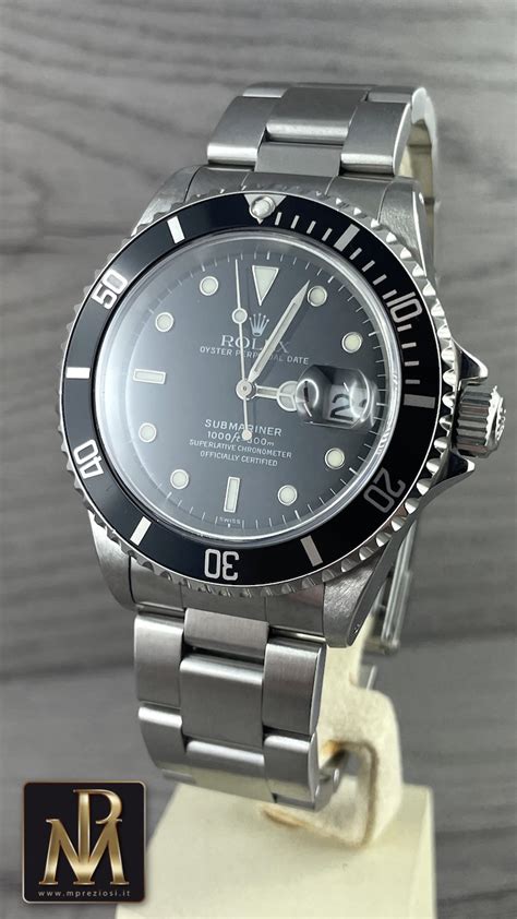 caratteristiche bracciale rolex submarine|rolex sottomarino orologio.